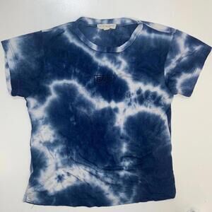 La Hearts I Tie Dyed "BABE" Fitted Tee Size XS
